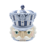 December Diamonds - 10in Blue Nutcracker Cookie Jar - Gaines Jewelers