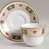 * Derby Border Tea Cup & Saucer - Royal Crown Derby - Gaines Jewelers