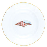 Dessert Plate - Rust Seashell - Herend - Gaines Jewelers