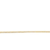 Diamond tennis bracelet with small lab diamonds=1.29ct in 14kt yellow gold - Gaines Jewelers