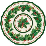 Die-cut Holiday Holly China Placemat - Hester & Cook - Gaines Jewelers