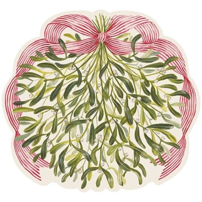 Die-cut Mistletoe Placemat - Hester & Cook - Gaines Jewelers