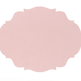 Die - Cut Pink French Frame Placemat - Hester & Cook - Gaines Jewelers