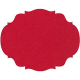 Die - cut Red French Frame Placemat - Hester & Cook - Gaines Jewelers
