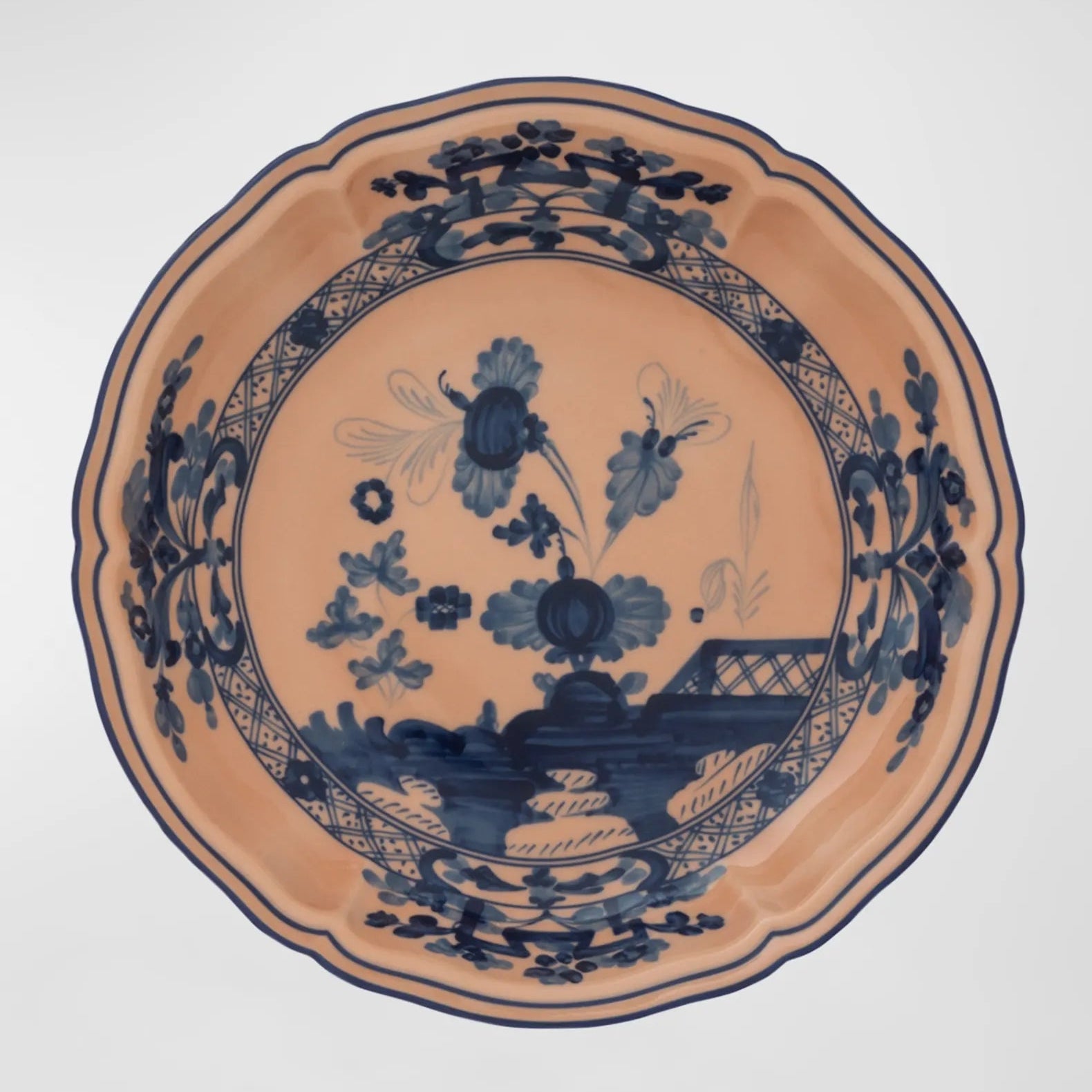 * Dinner Plate Cipria Oriente Italiano - Ginori - Gaines Jewelers