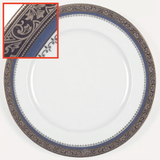 * Dinner Plate Marquis Blue - Deshoulieres - Gaines Jewelers
