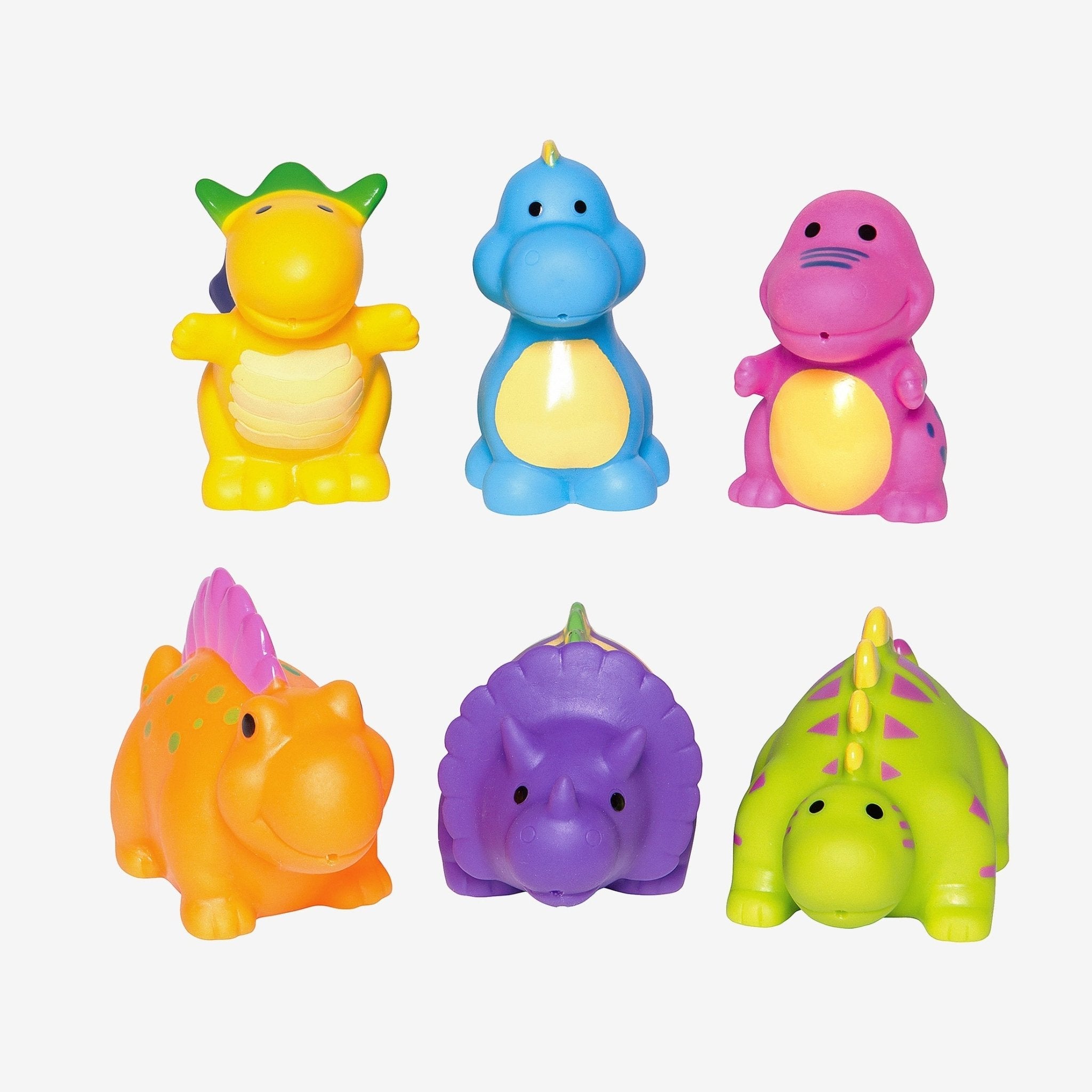 DINOSAUR PARTY SQUIRTIE BABY BATH TOYS - Gaines Jewelers