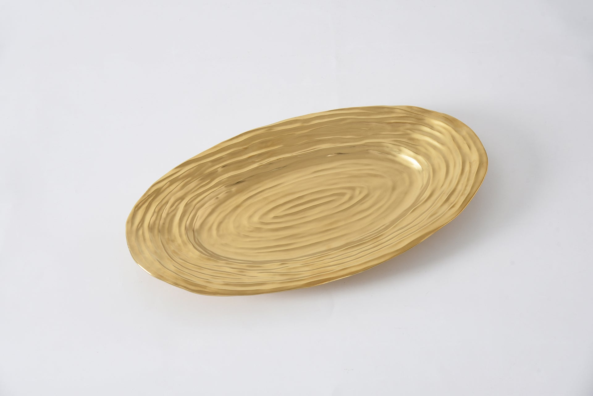 Dorato Small Oval Tray - Gold - Pampa Bay - Gaines Jewelers