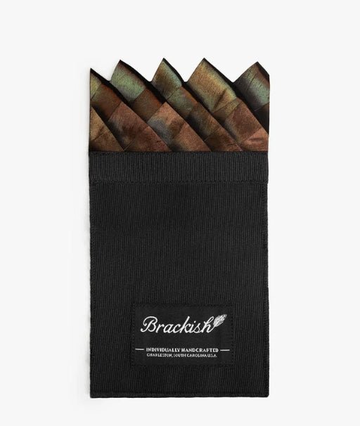 Dorsey Pocket Square - Brackish - Gaines Jewelers