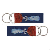 Driven by Faith Needlepoint Key Fob - Anne Neilson - Gaines Jewelers