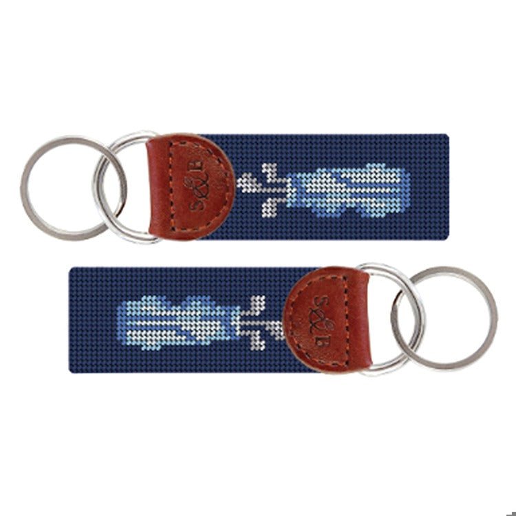 Driven by Faith Needlepoint Key Fob - Anne Neilson - Gaines Jewelers