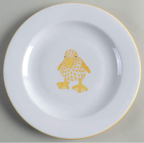 * Duckling Plate - Butterscotch - Herend - Gaines Jewelers