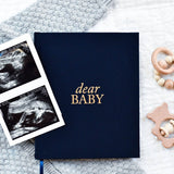 Duncan & Stone Paper Co. - Dear Baby: A Pregnancy Prayer Journal & Memory Book for Moms: Ivory - Gaines Jewelers