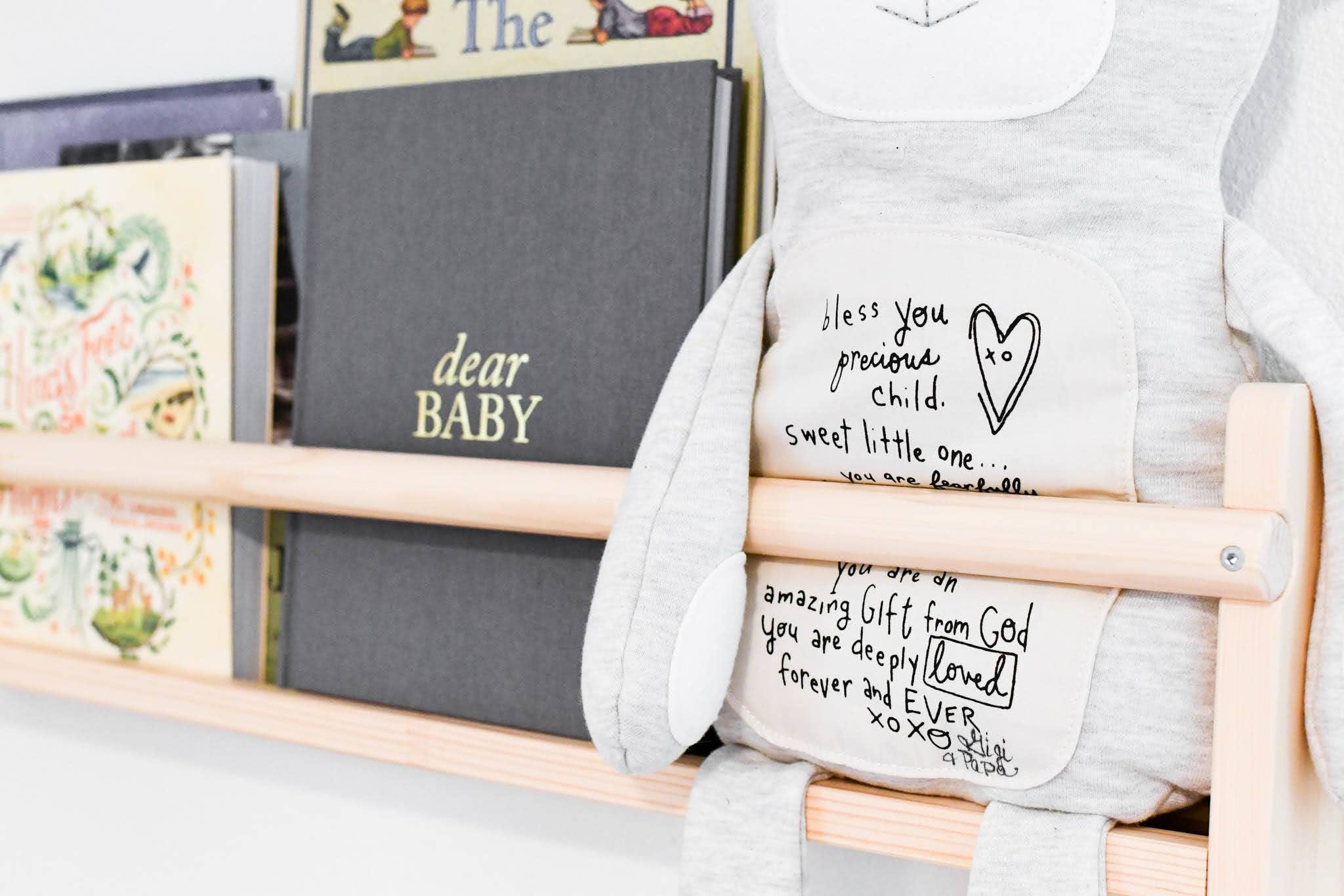 Duncan & Stone Paper Co. - Dear Baby: A Pregnancy Prayer Journal & Memory Book for Moms: Ivory - Gaines Jewelers