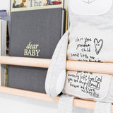 Duncan & Stone Paper Co. - Dear Baby: A Pregnancy Prayer Journal & Memory Book for Moms: Ivory - Gaines Jewelers