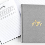 Duncan & Stone Paper Co. - Dear Baby: A Pregnancy Prayer Journal & Memory Book for Moms: Ivory - Gaines Jewelers