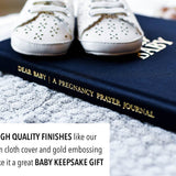Duncan & Stone Paper Co. - Dear Baby: A Pregnancy Prayer Journal & Memory Book for Moms: Ivory - Gaines Jewelers