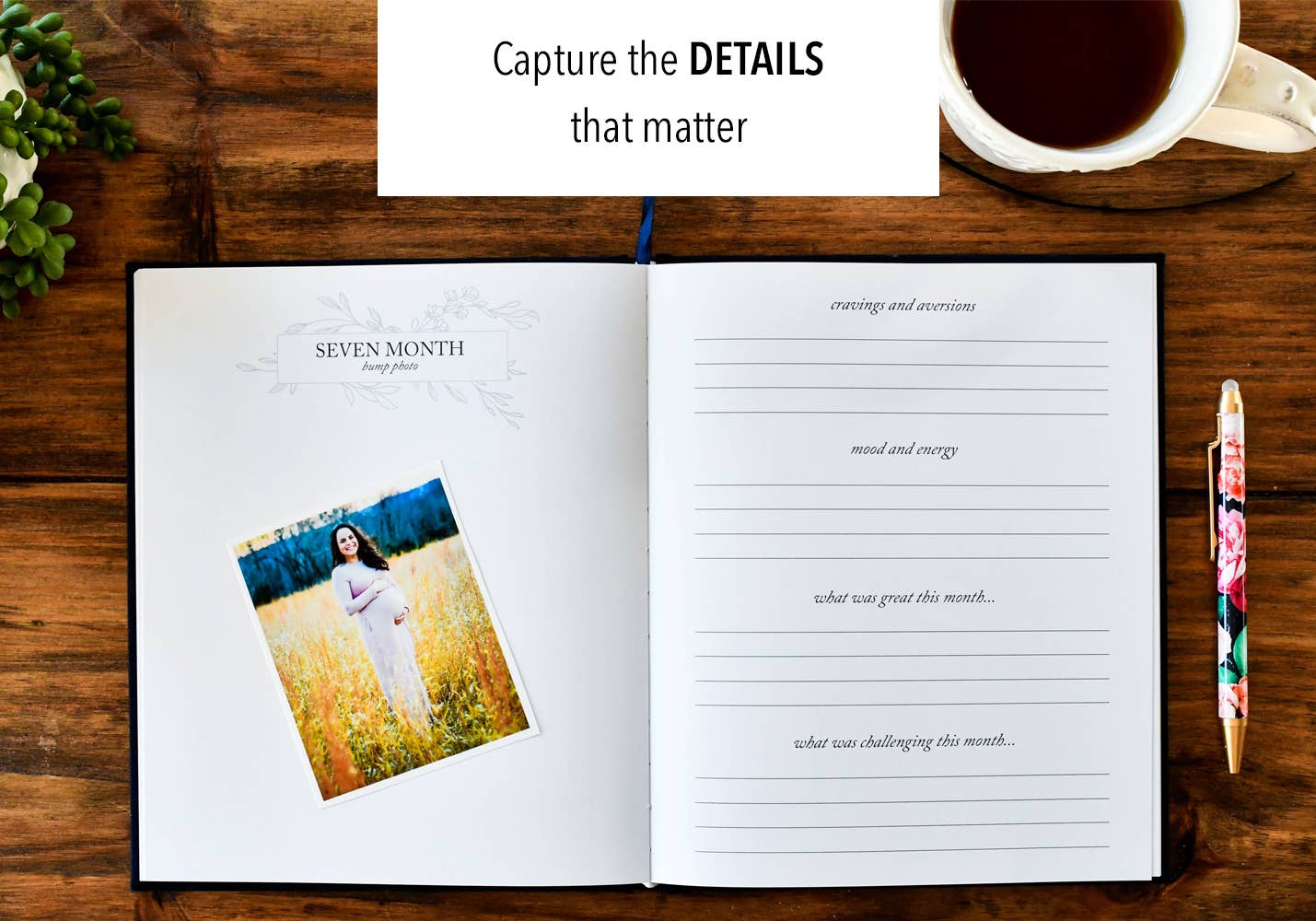 Duncan & Stone Paper Co. - Dear Baby: A Pregnancy Prayer Journal & Memory Book for Moms: Ivory - Gaines Jewelers