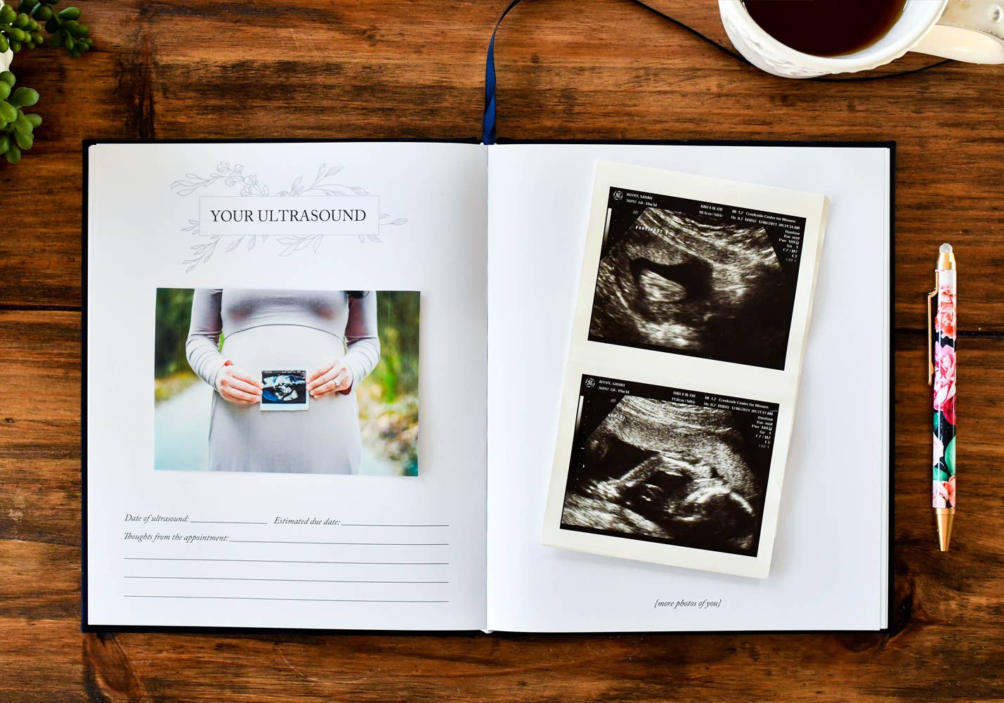 Duncan & Stone Paper Co. - Dear Baby: A Pregnancy Prayer Journal & Memory Book for Moms: Ivory - Gaines Jewelers