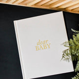 Duncan & Stone Paper Co. - Dear Baby: A Pregnancy Prayer Journal & Memory Book for Moms: Ivory - Gaines Jewelers