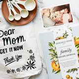 Duncan & Stone Paper Co. - Family Recipe Book & Keepsake Journal | Mother's Day Gift - Gaines Jewelers