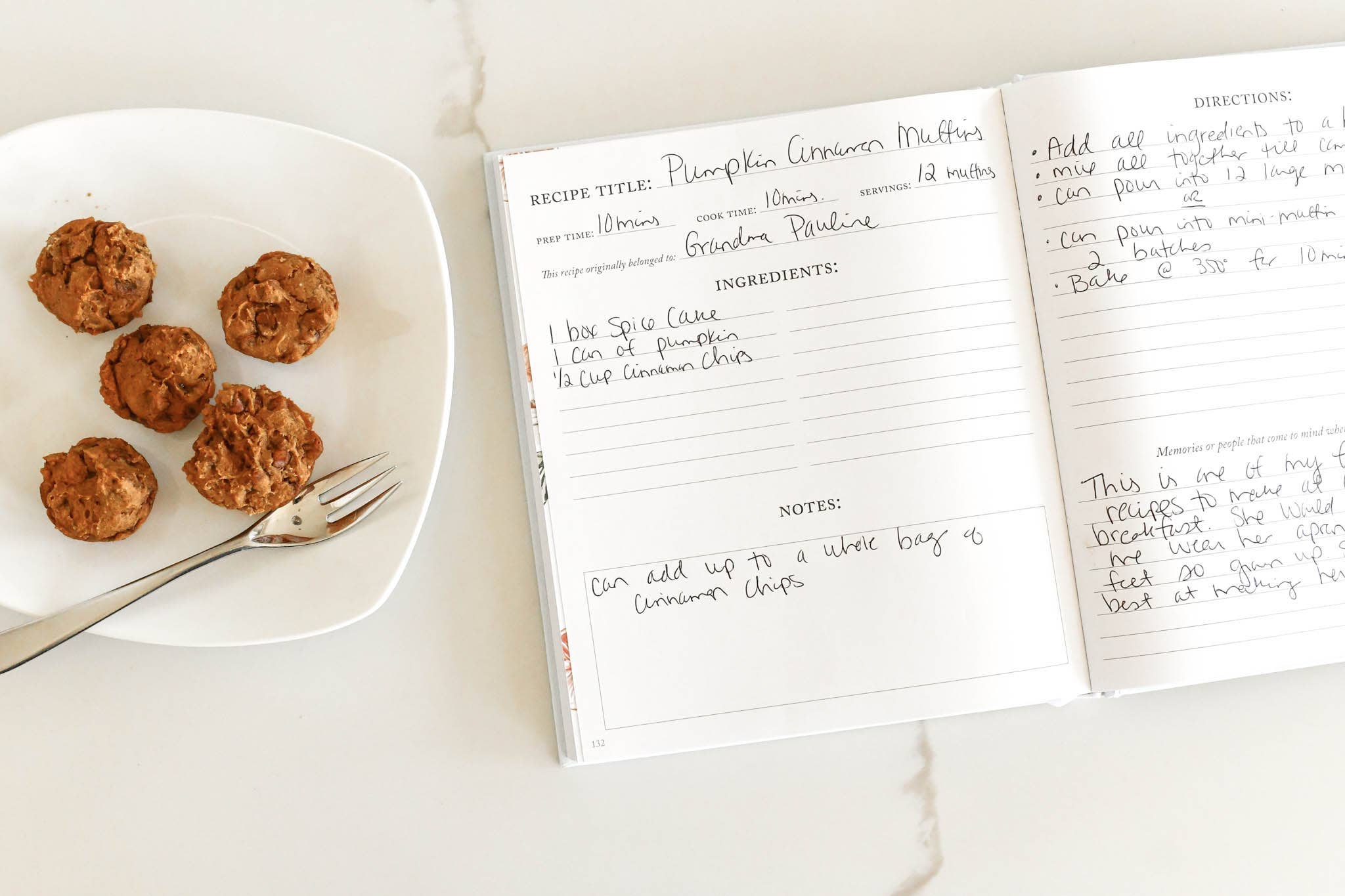 Duncan & Stone Paper Co. - Family Recipe Book & Keepsake Journal | Mother's Day Gift - Gaines Jewelers
