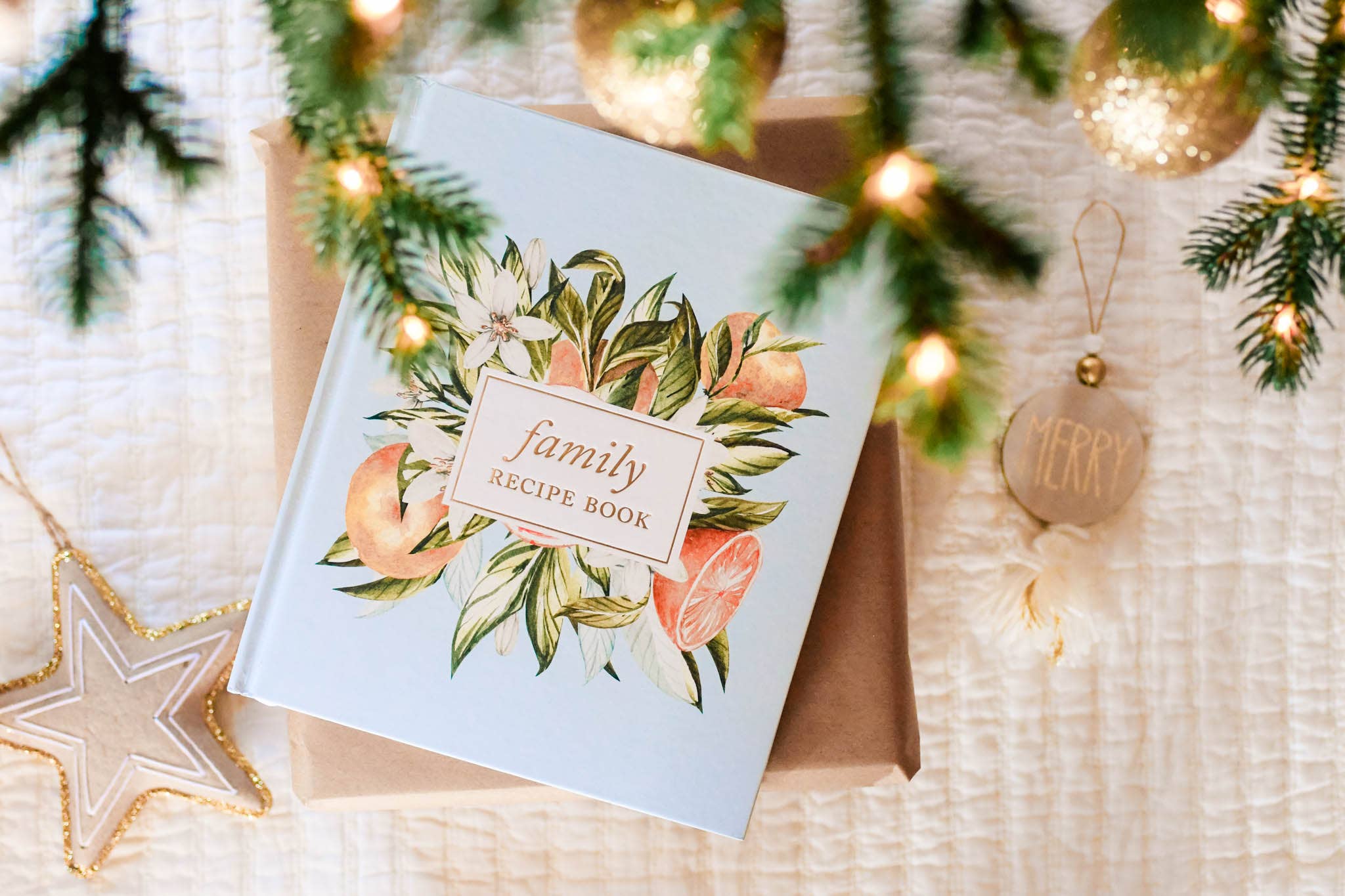 Duncan & Stone Paper Co. - Family Recipe Book & Keepsake Journal | Mother's Day Gift - Gaines Jewelers