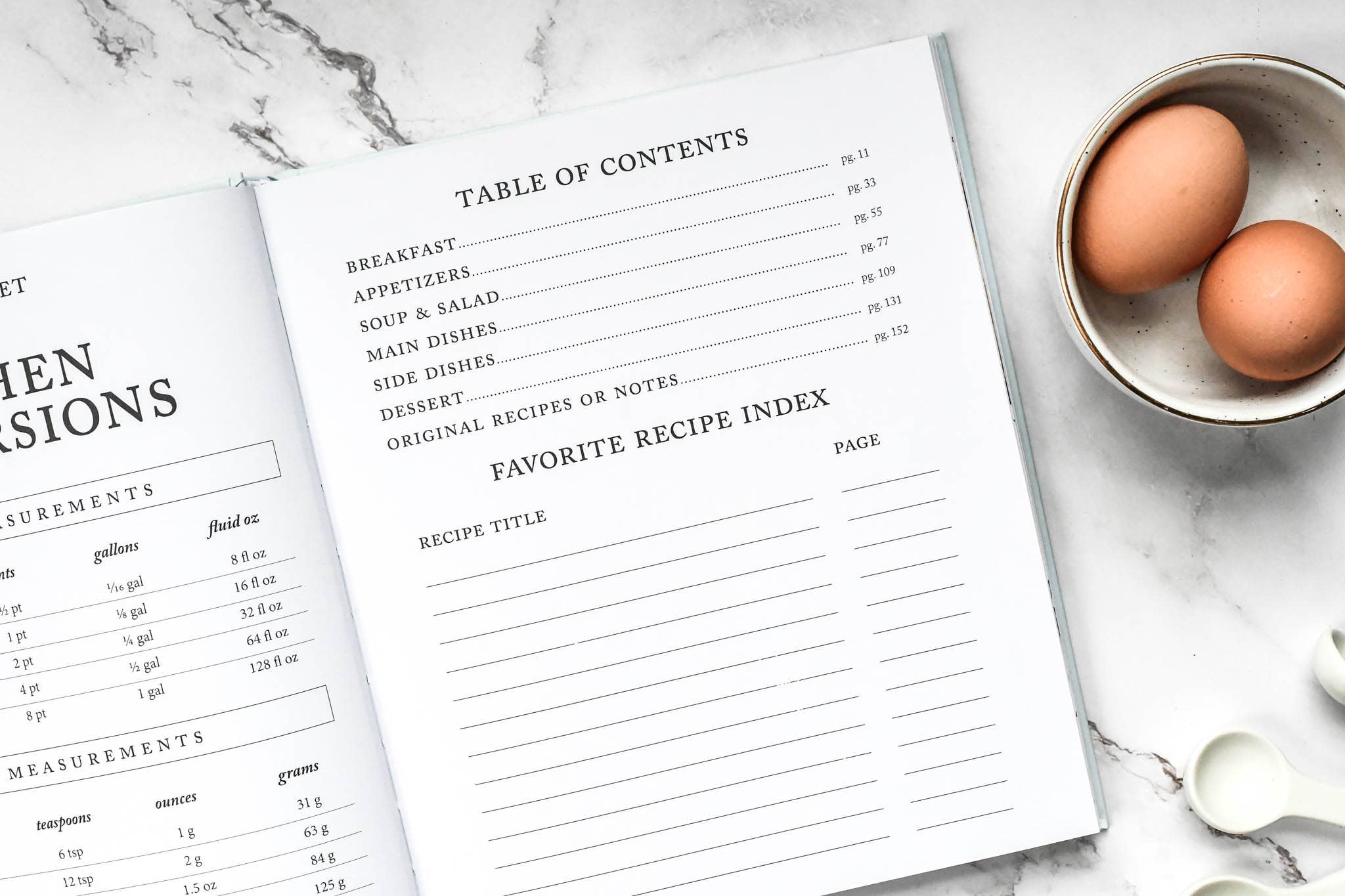 Duncan & Stone Paper Co. - Family Recipe Book & Keepsake Journal | Mother's Day Gift - Gaines Jewelers