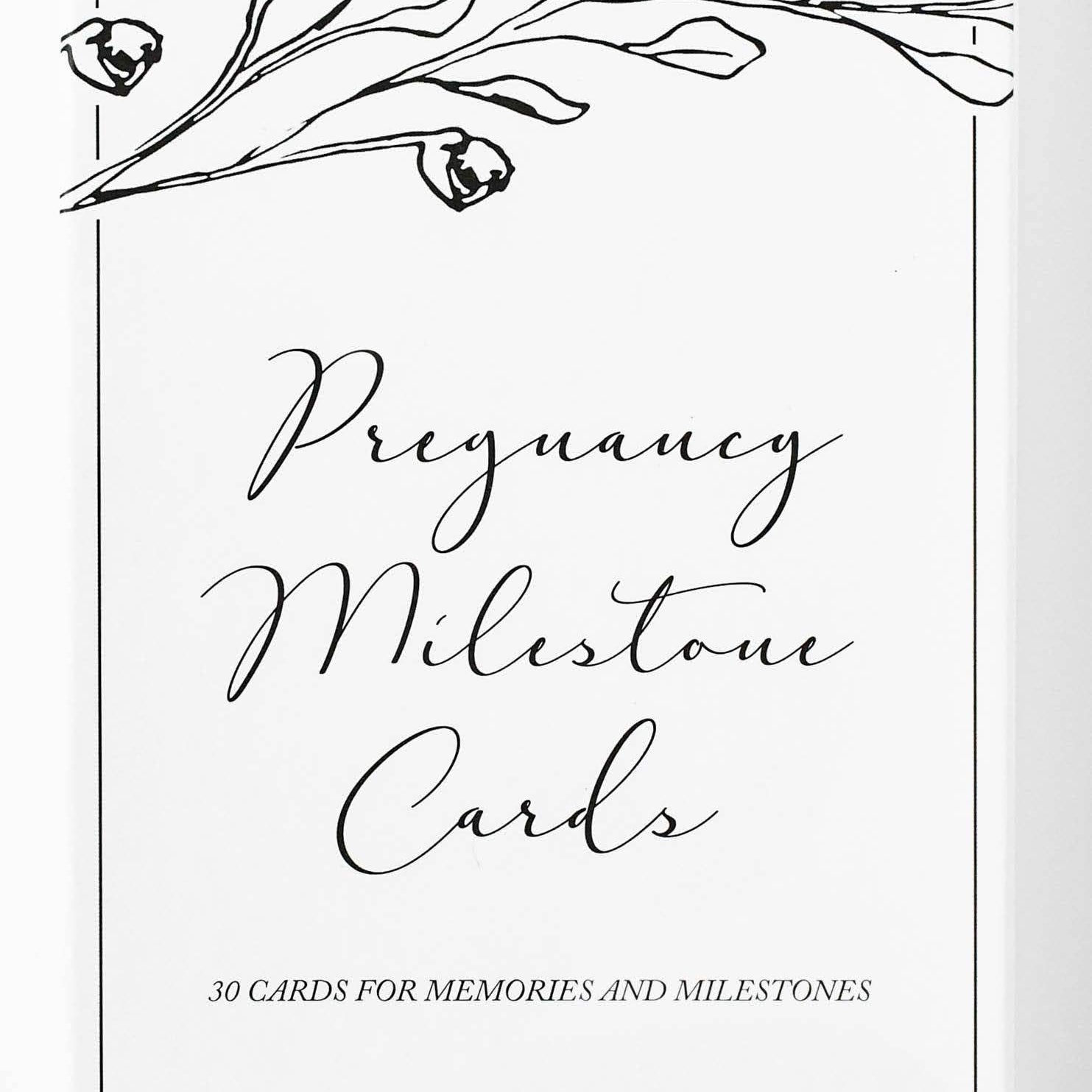 Duncan & Stone Paper Co. - Pregnancy Milestone Cards | Baby Announcement & Reveal - Gaines Jewelers