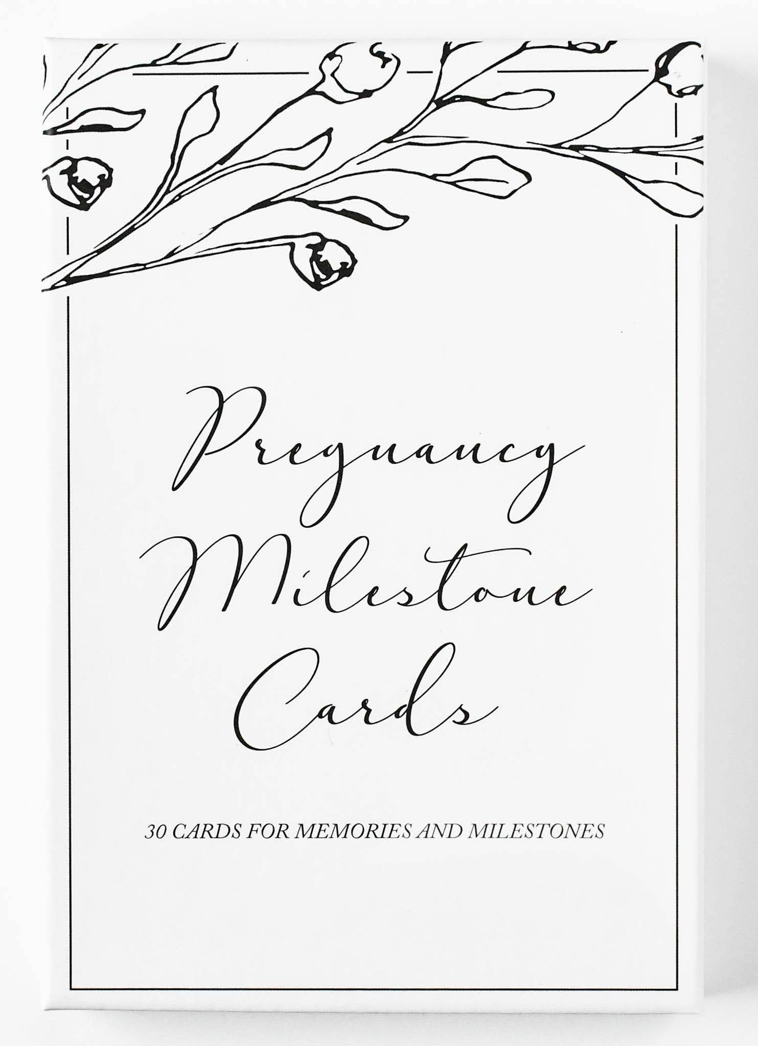 Duncan & Stone Paper Co. - Pregnancy Milestone Cards | Baby Announcement & Reveal - Gaines Jewelers