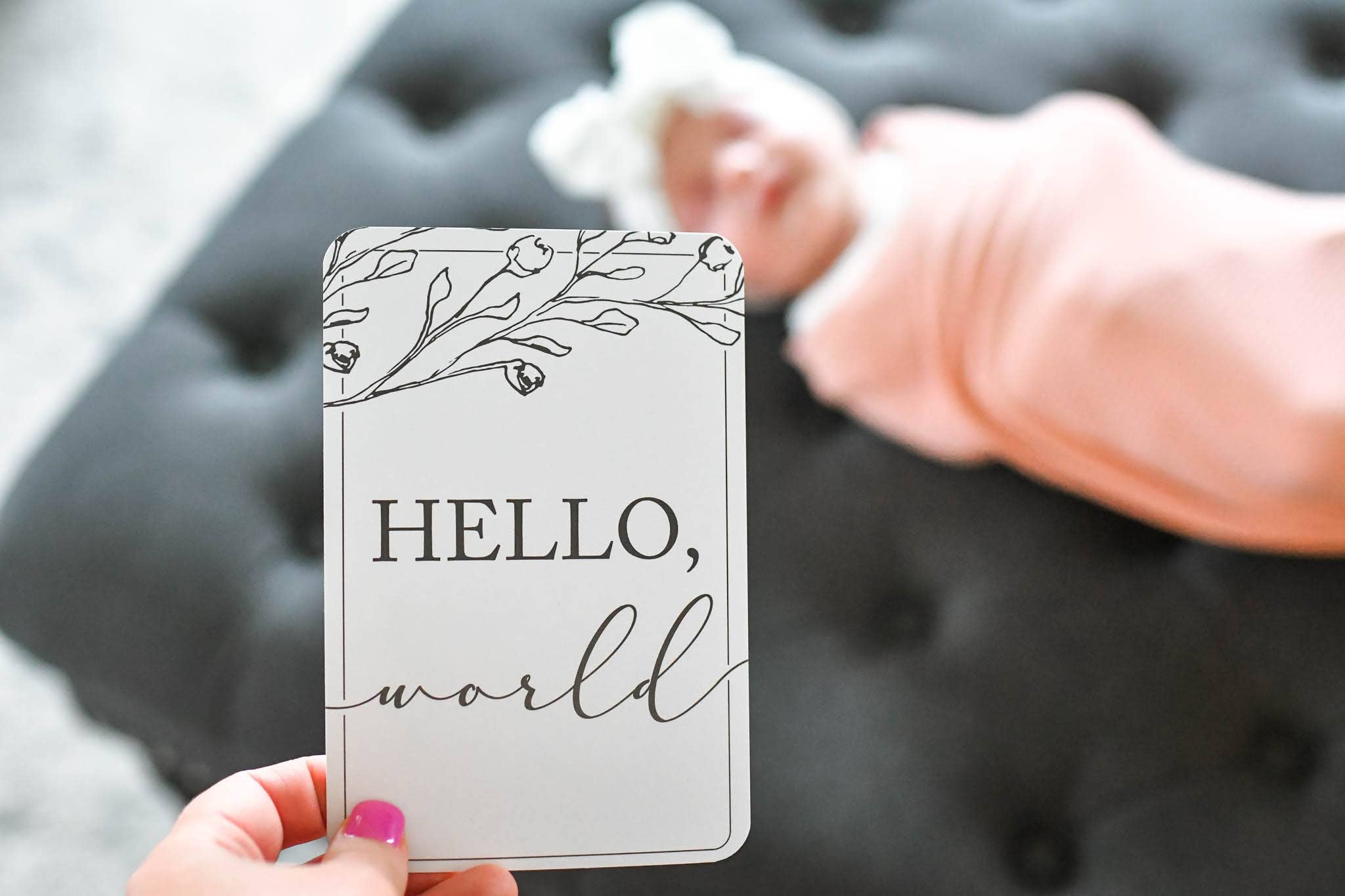 Duncan & Stone Paper Co. - Pregnancy Milestone Cards | Baby Announcement & Reveal - Gaines Jewelers