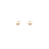Earrings - fresh water pearl studs 5.5 - 6mm 14kt yellow gold - Gaines Jewelers