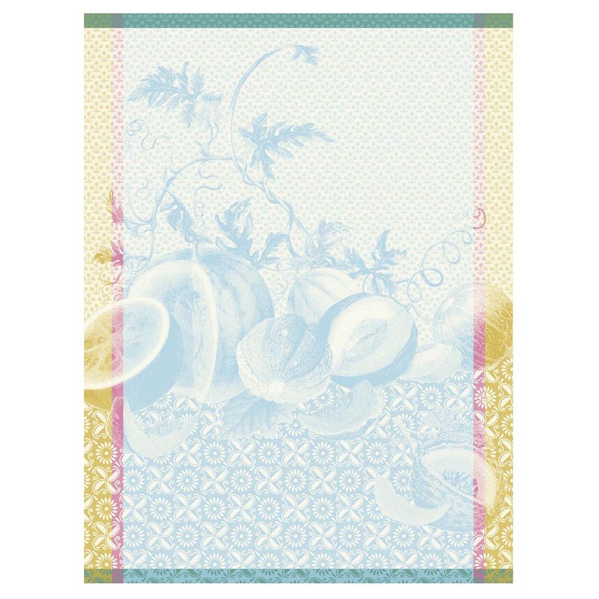 Éclats Du Midi Fraîcheur Cotton - Blue - Le Jacquard - Gaines Jewelers