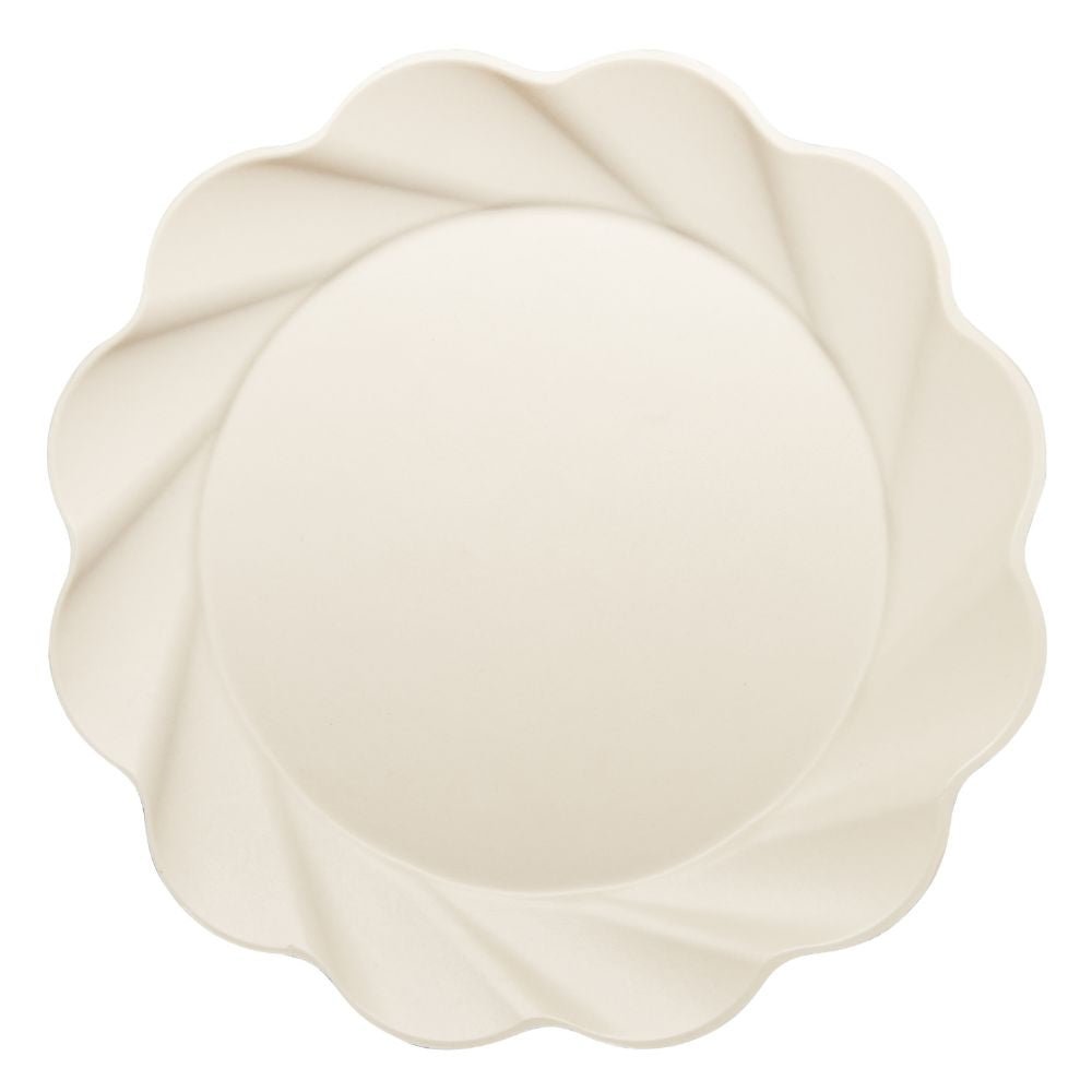 Eco Extra Large Dinner Plate Cream - Sophistiplate - Gaines Jewelers