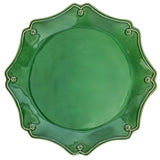 Berry & Thread Scalloped Charger/Platter - Basil - Juliska