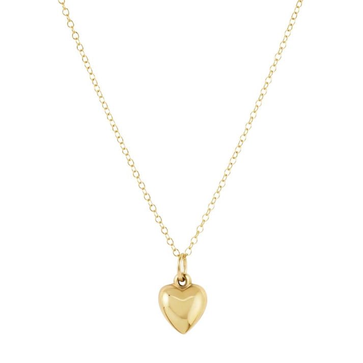 egirl 14" Necklace Gold - Love Plush Small Gold Charm - enewton - Gaines Jewelers