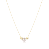 egirl 14" Necklace Gold - Purpose Pearl - enewton - Gaines Jewelers
