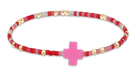 egirl Hope Unwritten Signature Cross Bracelet - Kind Of A Pig Deal - Enewton - Gaines Jewelers