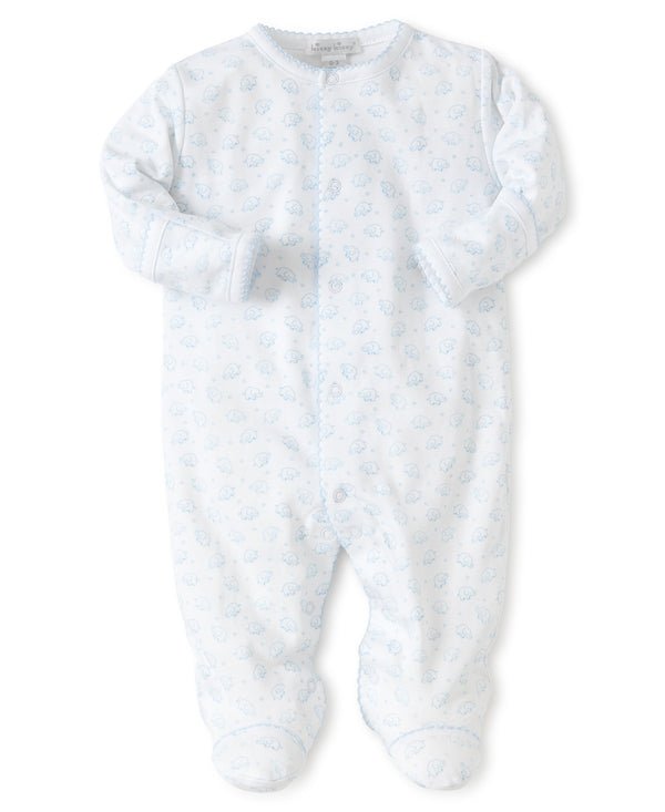 Ele-Fun Blue Footie - Kissy Kissy - Gaines Jewelers