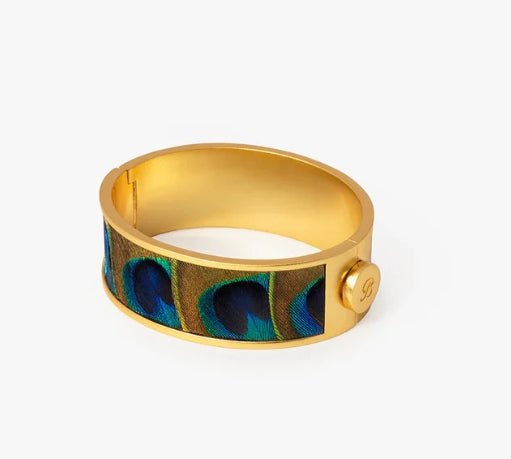 Elena Hinge Cuff - Brackish - Gaines Jewelers