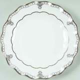 * Elizabeth Platinum Bread & Butter Plate - Royal Crown Derby - Gaines Jewelers