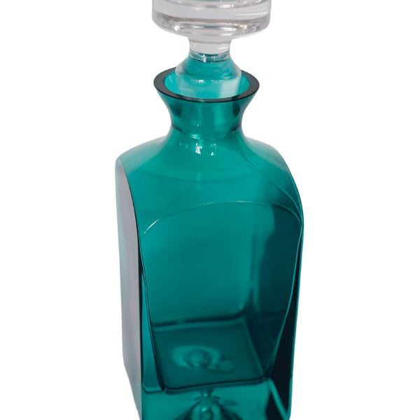 Emerald Heritage Decanter Estelle Colored Glass - Gaines Jewelers