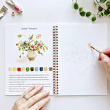 emily lex studio - Bouquets watercolor workbook - Gaines Jewelers