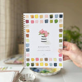 emily lex studio - Bouquets watercolor workbook - Gaines Jewelers