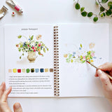 emily lex studio - Bouquets watercolor workbook - Gaines Jewelers