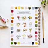 emily lex studio - Bouquets watercolor workbook - Gaines Jewelers