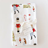 emily lex studio - Nutcracker cotton flour sack tea towel - Gaines Jewelers