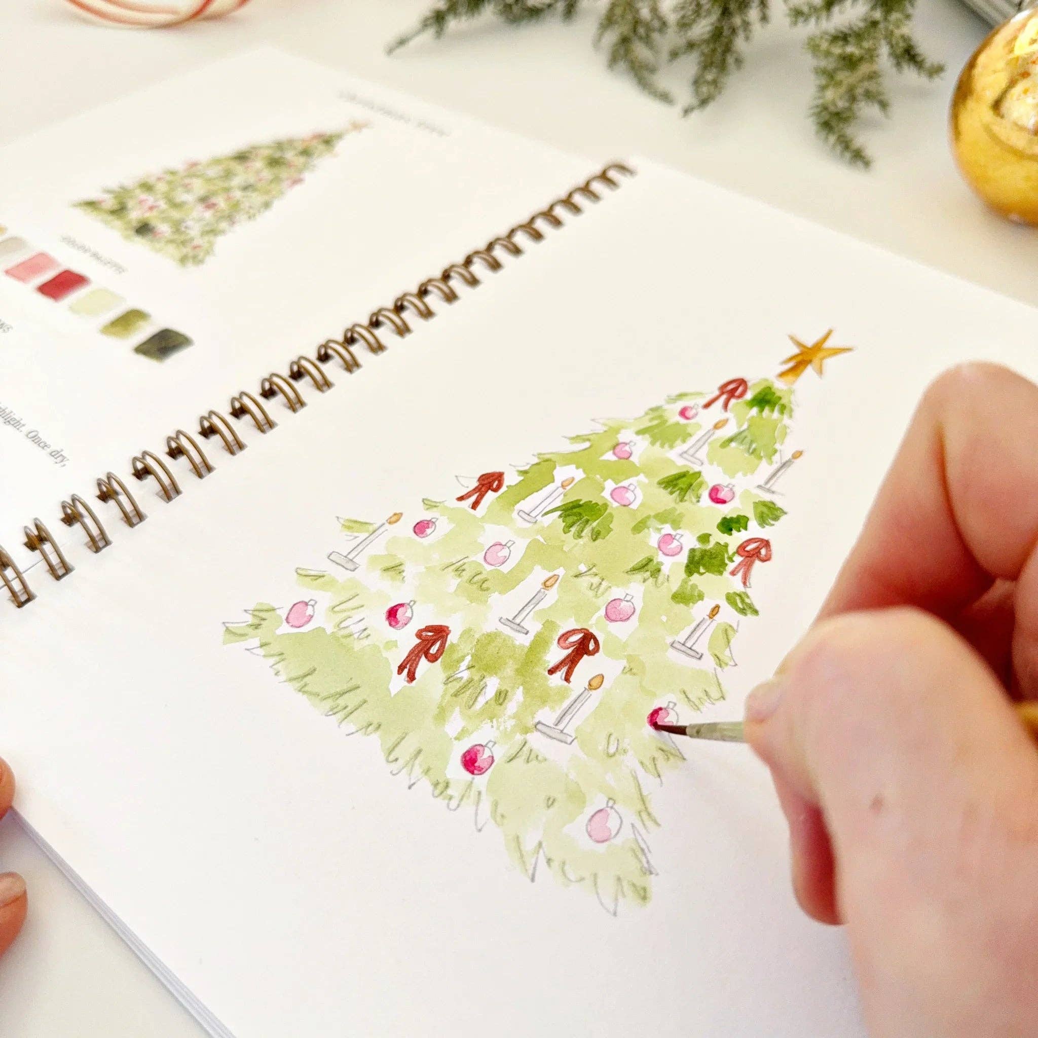 emily lex studio - Nutcracker watercolor workbook - Gaines Jewelers