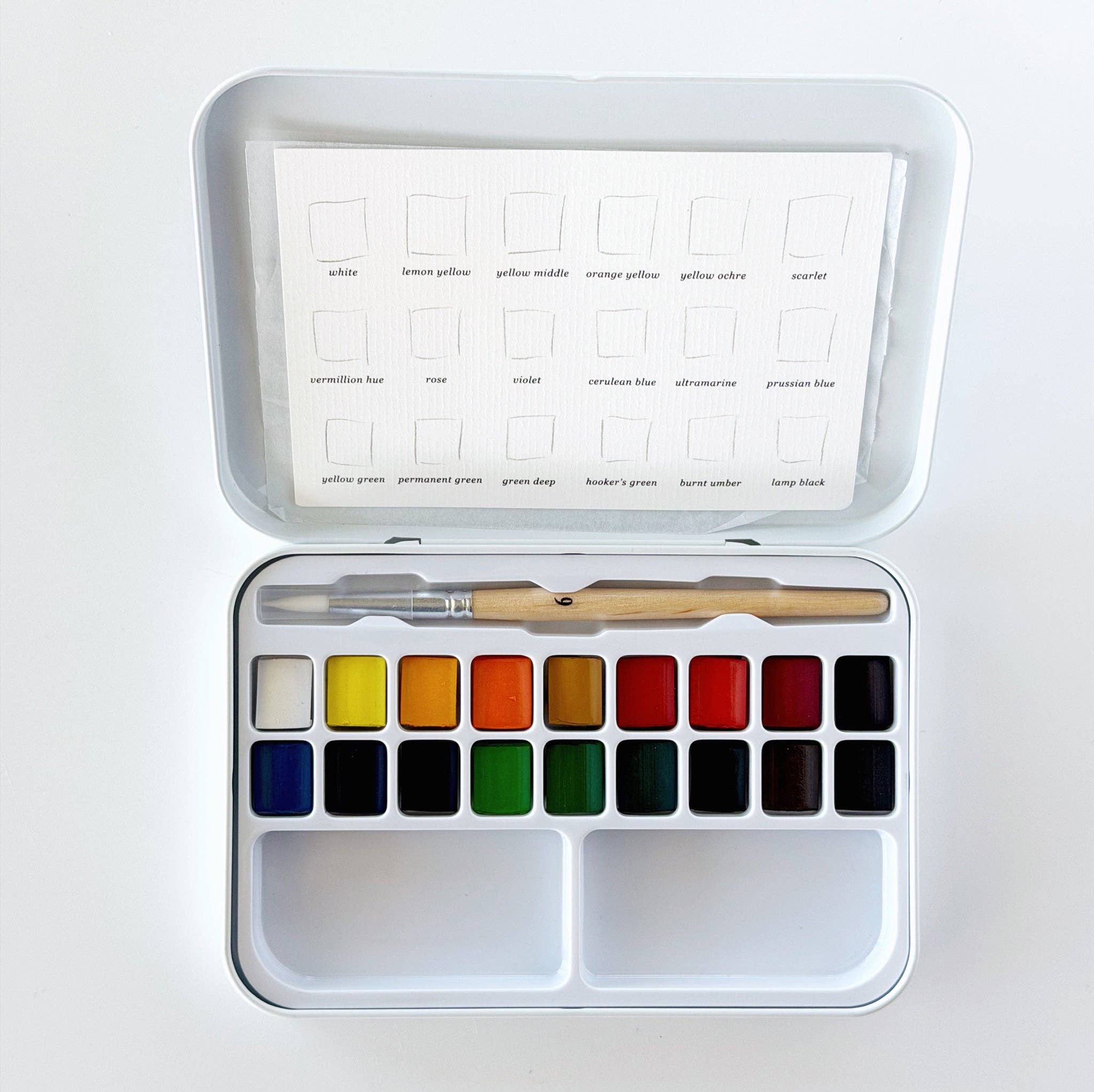 emily lex studio - Watercolor paint set 18 colors with brush - Gaines Jewelers