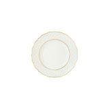 Empire - White & Gold Bread and Butter Plate - Anna Weatherley - Gaines Jewelers